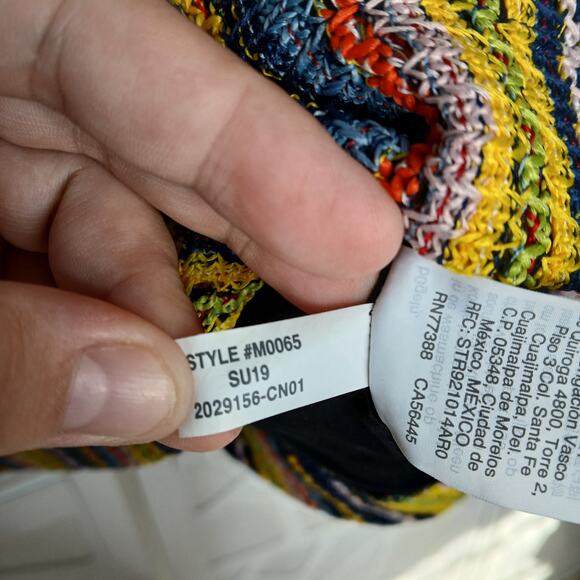 Texture & Thread Madewell Crochet High Neck Top Womens SM Boho Hippie Minimalist - Picture 6 of 10